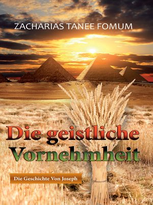 cover image of Die Geistliche Vornehmheit